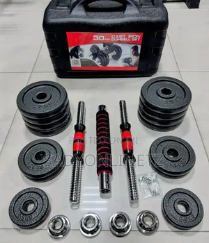 30kg Dumbbell Set With Connector