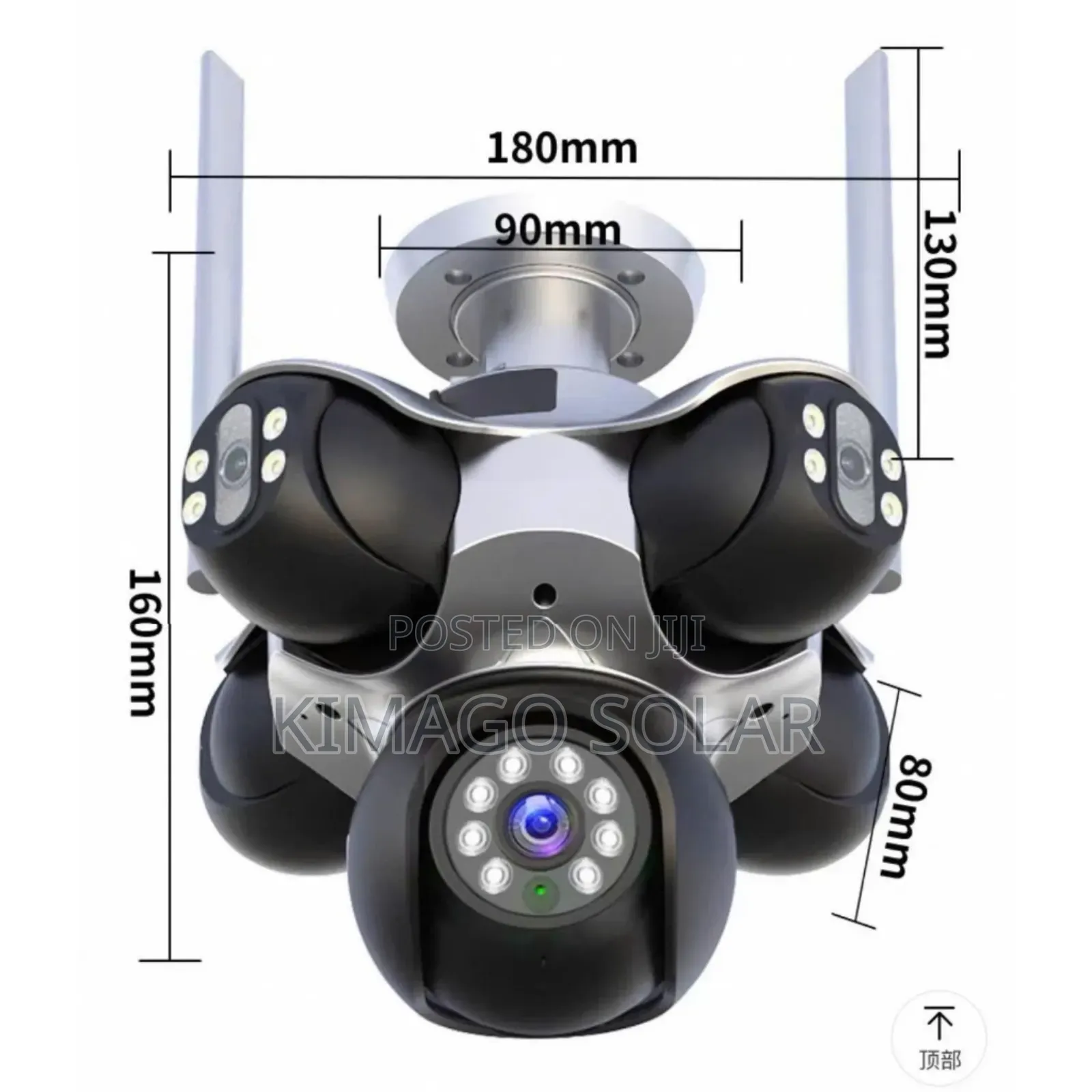 Kamera Ya Usalama Lenzi 5 Wi-Fi PTZ Auto-Tracking Na Night Vision 30m