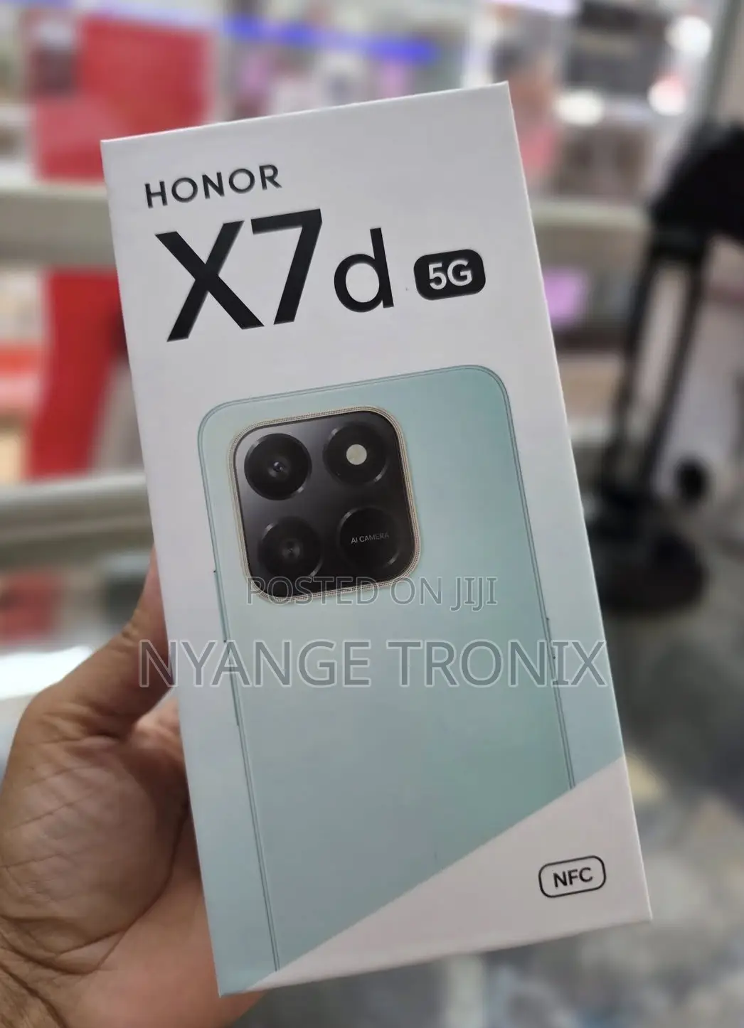 New Honor X7d 256 GB Black