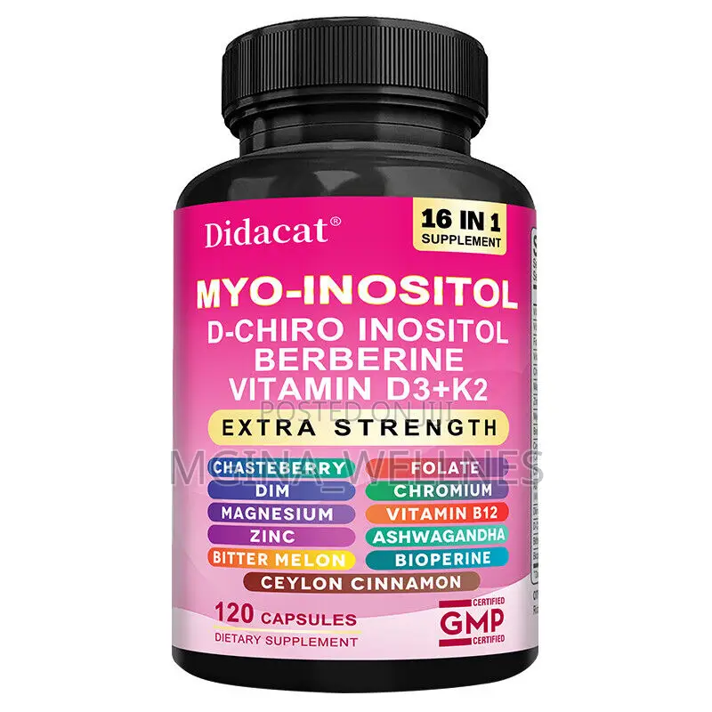 Myo-Inositol D-Chiro Inositol Vitamins D3 + Supplement