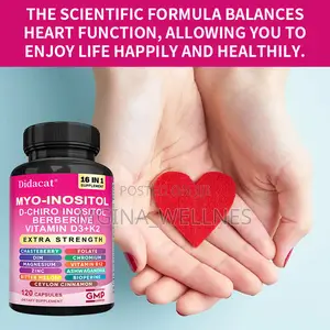 Myo-Inositol D-Chiro Inositol Vitamins D3 + Supplement