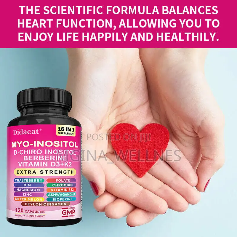 Myo-Inositol D-Chiro Inositol Vitamins D3 + Supplement