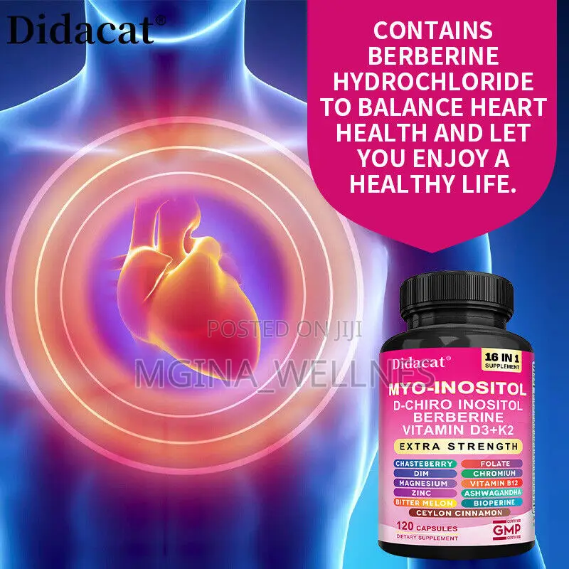 Myo-Inositol D-Chiro Inositol Vitamins D3 + Supplement