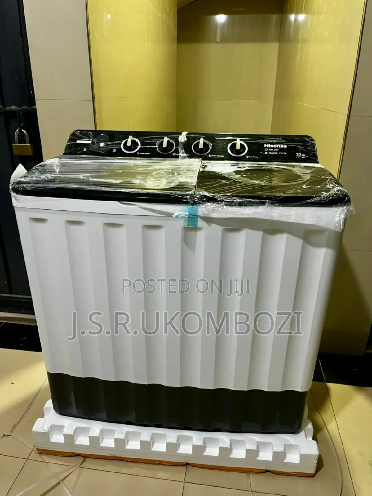 *Hisense Manual Washing Machine 20kg* *