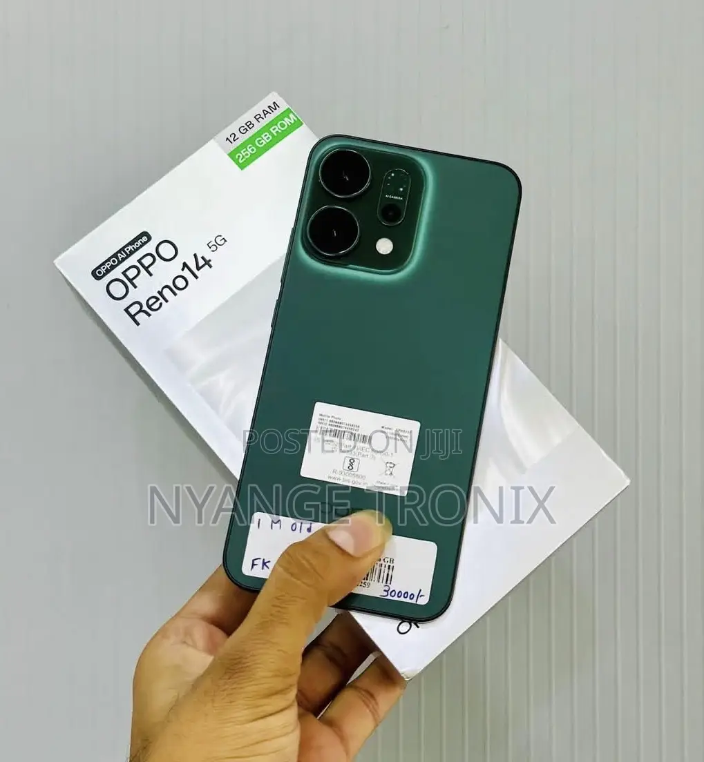 New Oppo Reno14 512 GB Green