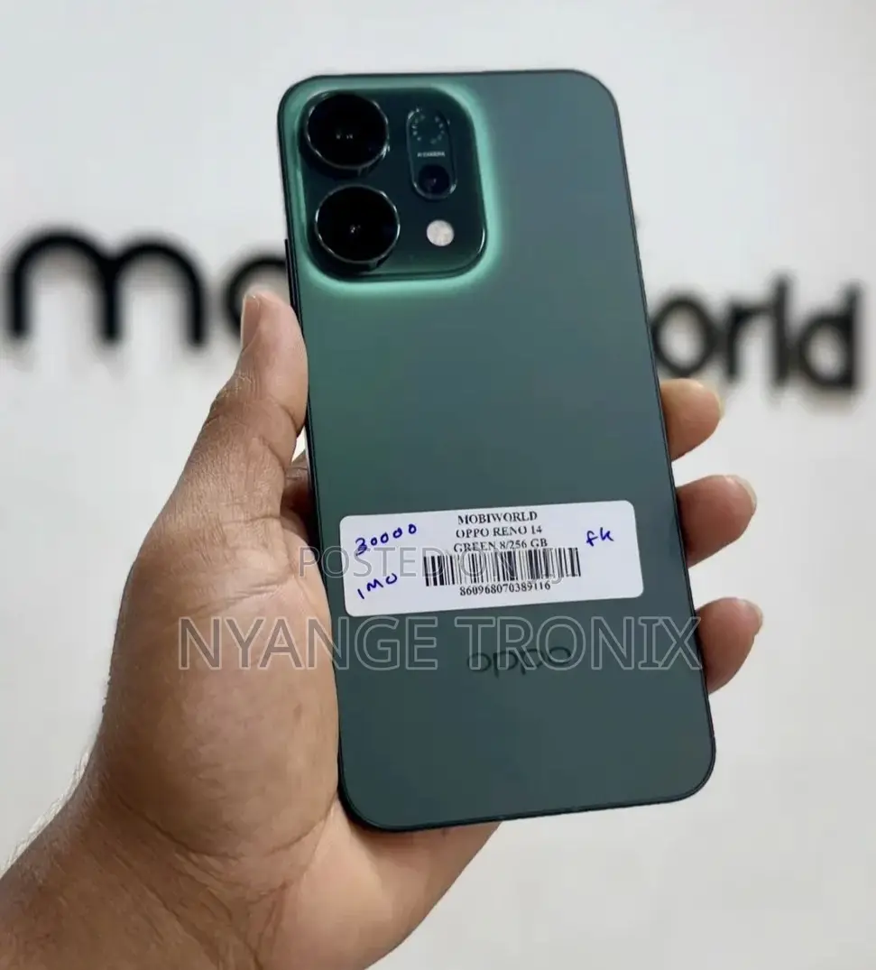 New Oppo Reno14 512 GB Green