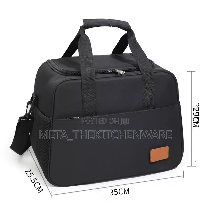Large Capacity Thermal Food Carrier Cooler Bag 12l