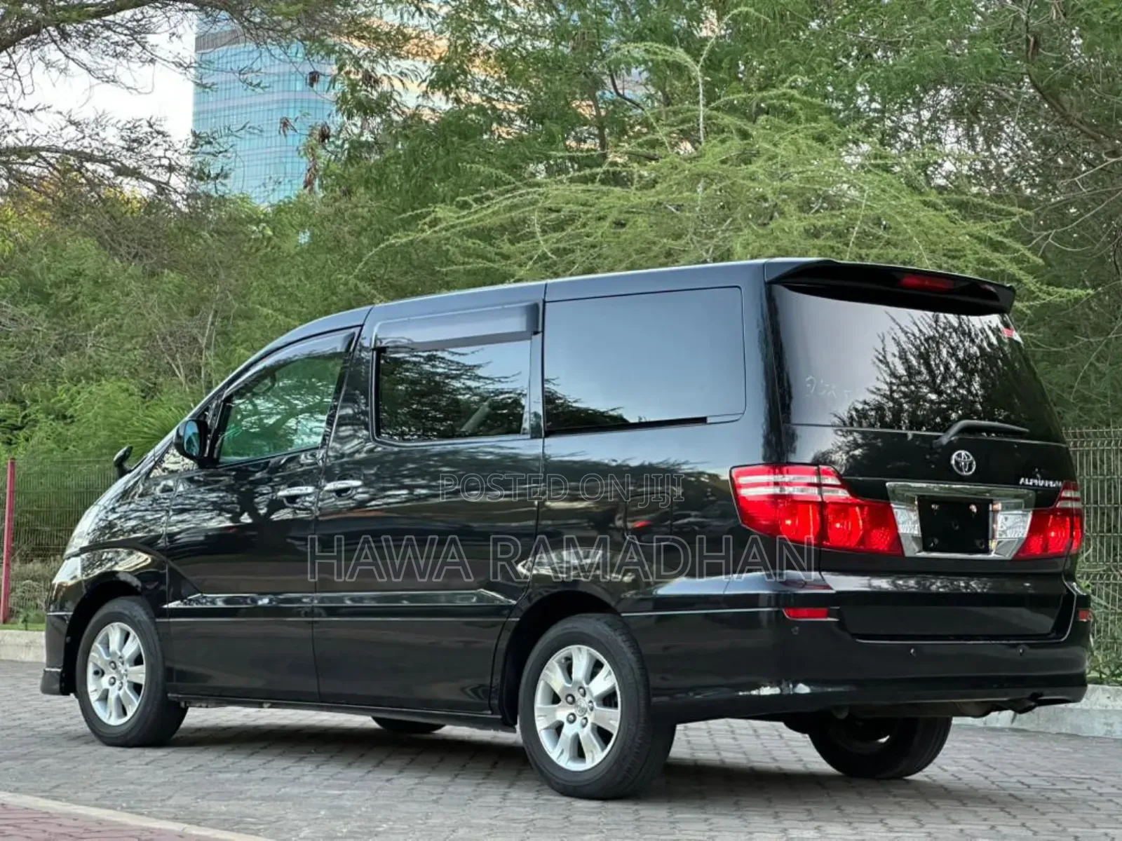 Toyota Alphard 2007 Black