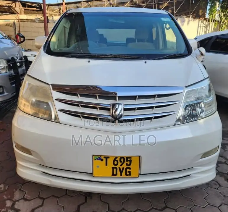 Toyota Alphard 2008 White