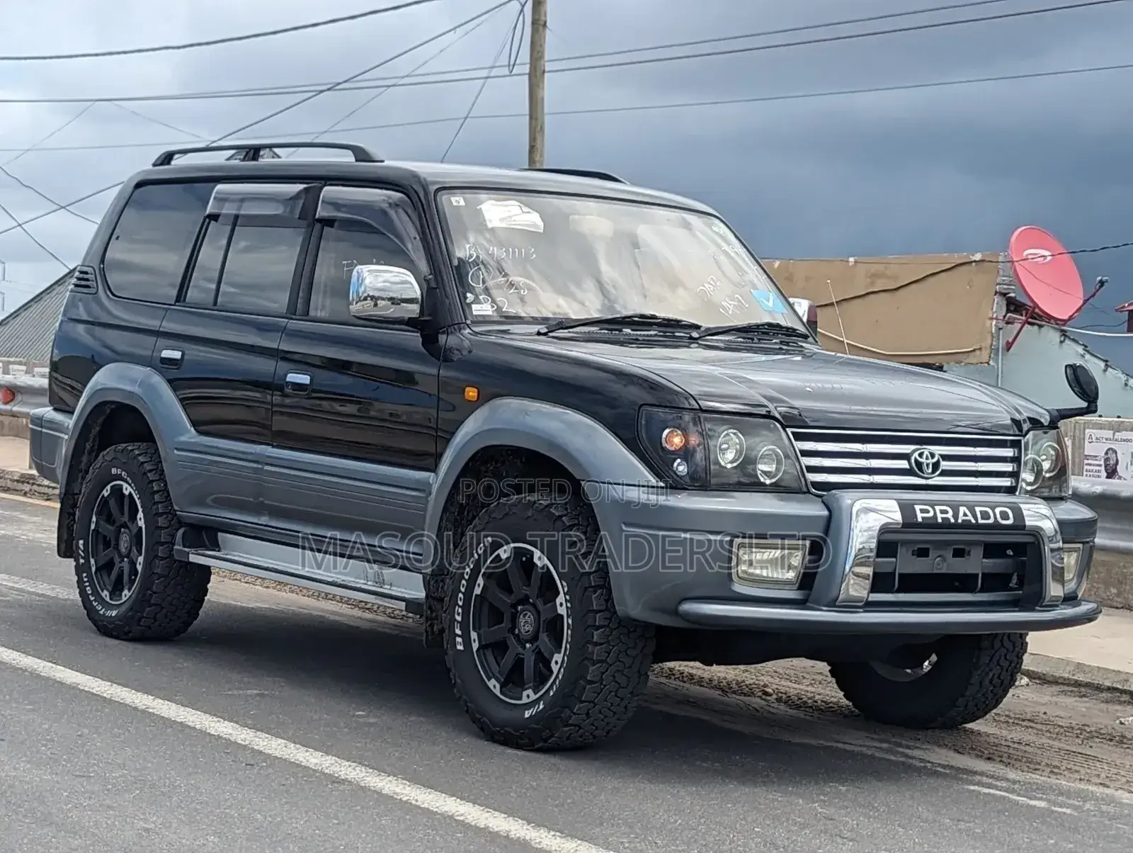 Toyota Land Cruiser Prado 2001 Black