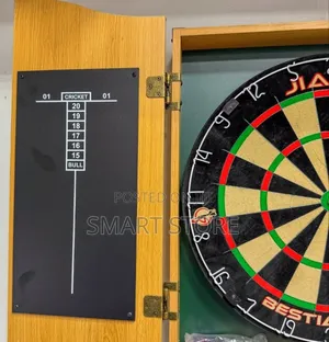 Pro Dartboard Cabinet Set – Premium Game Set for Home Competition
