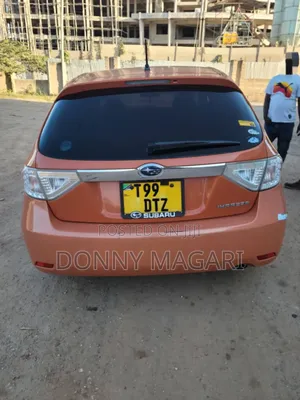 Subaru Impreza 2008 Orange