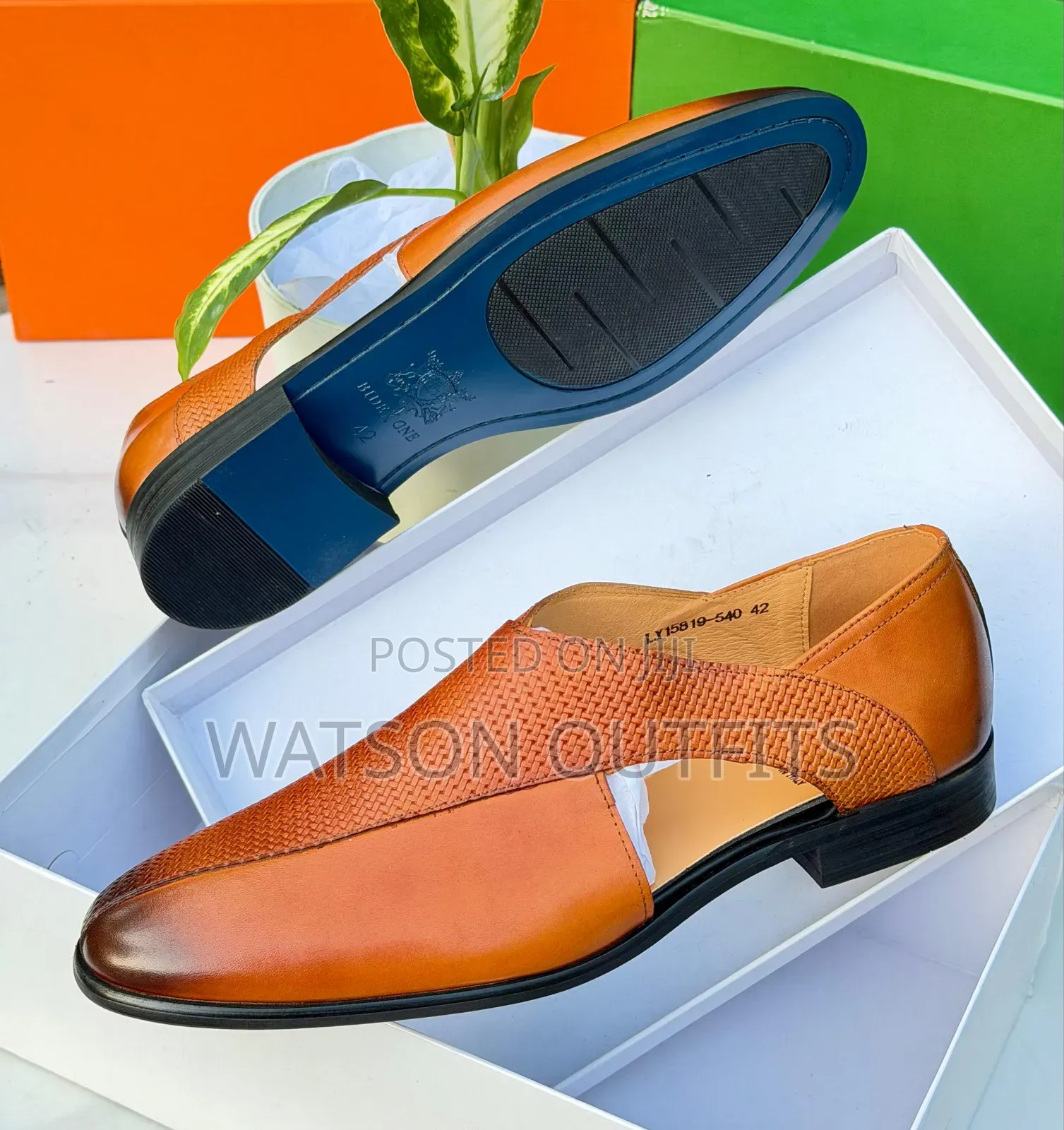 Viatu or Shoes for Men's With Back Open Design