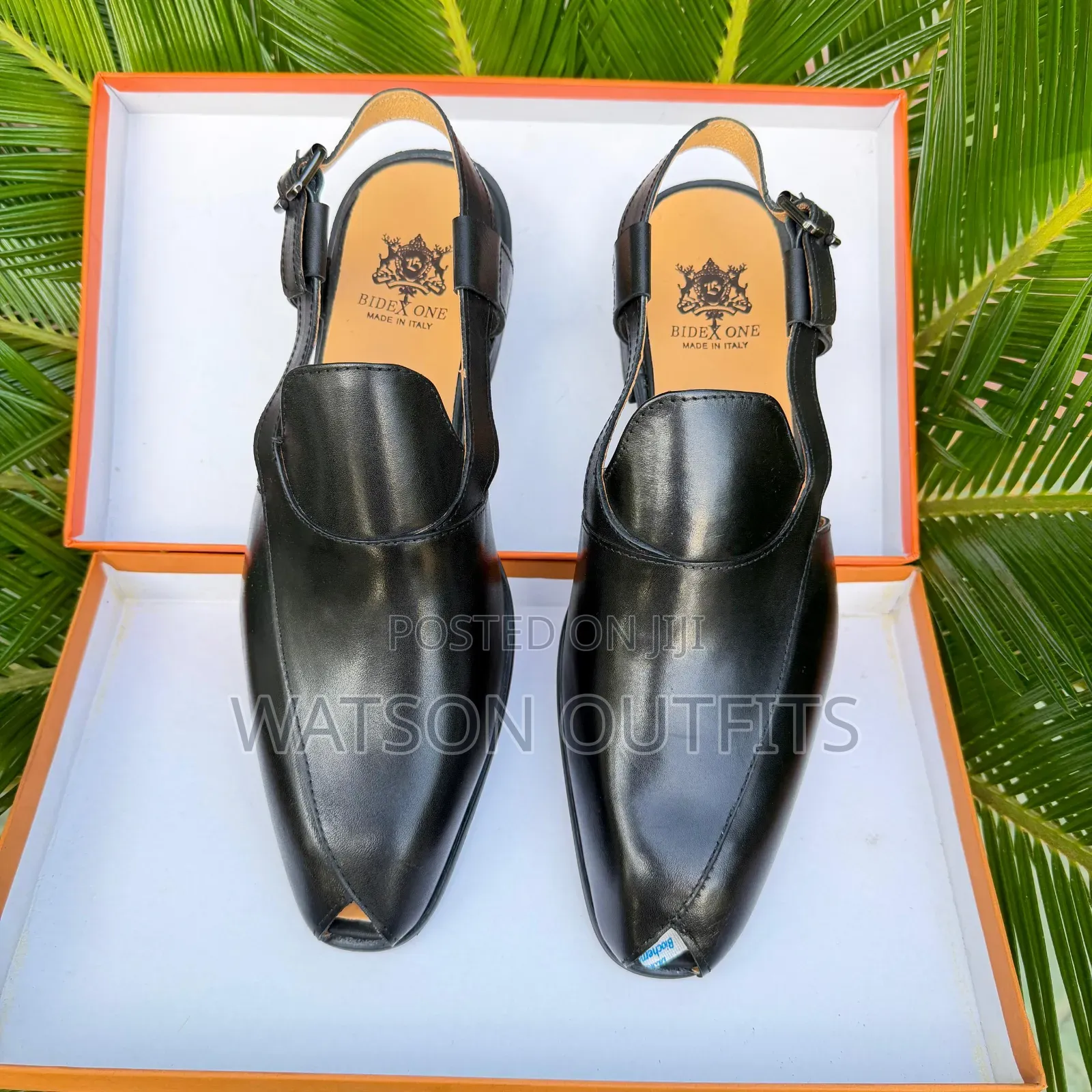 Viatu or Shoes for Men's With Back Open Design