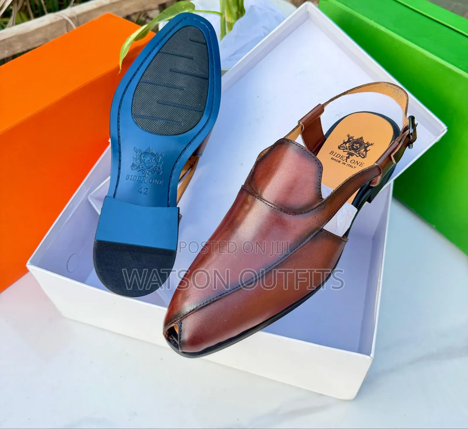 Viatu or Shoes for Men's With Back Open Design