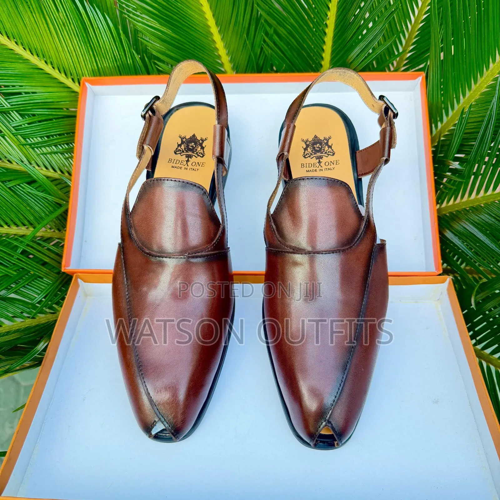 Viatu or Shoes for Men's With Back Open Design