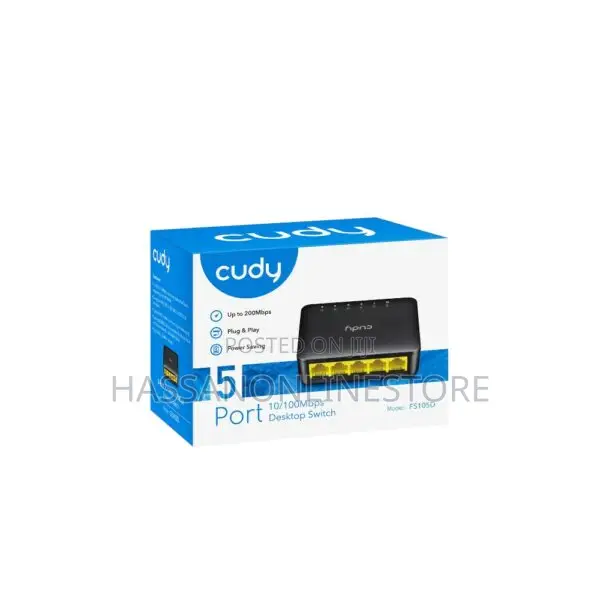 Cudy Fs105d 5-port 10/100mbps Desktop Switch