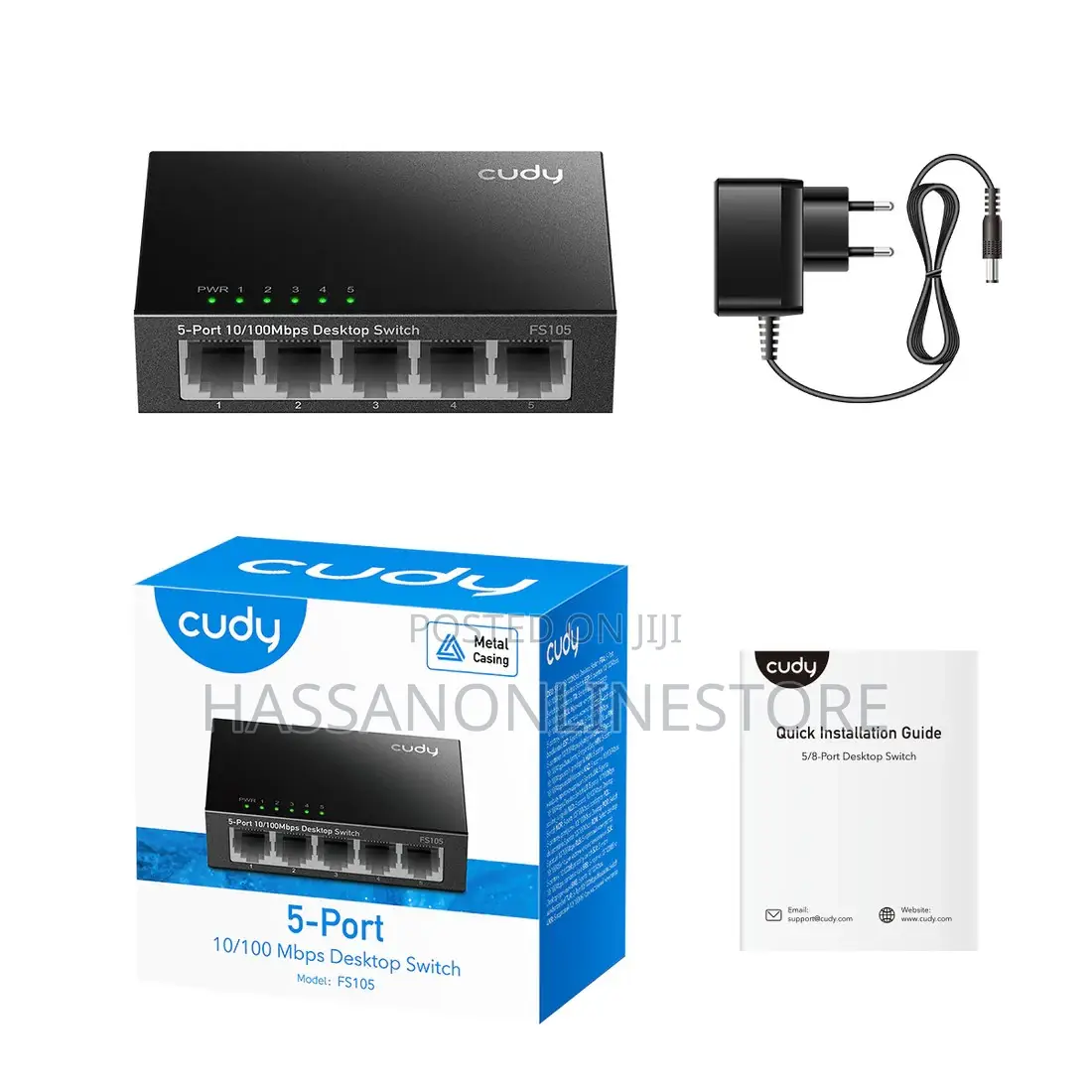Cudy Fs105 5-port 10/100 Mbps Unmanaged Switch