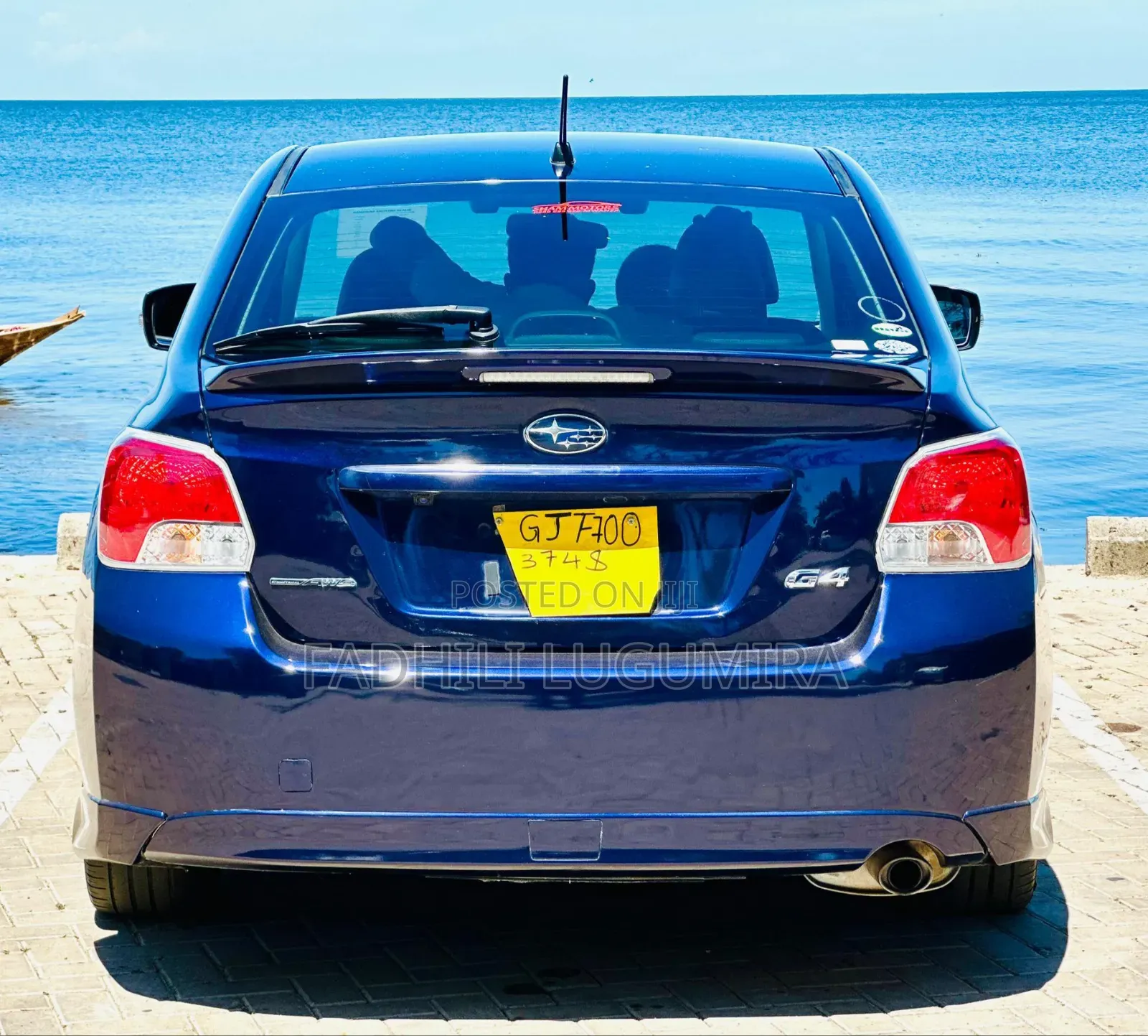 Subaru Impreza 2012 Blue