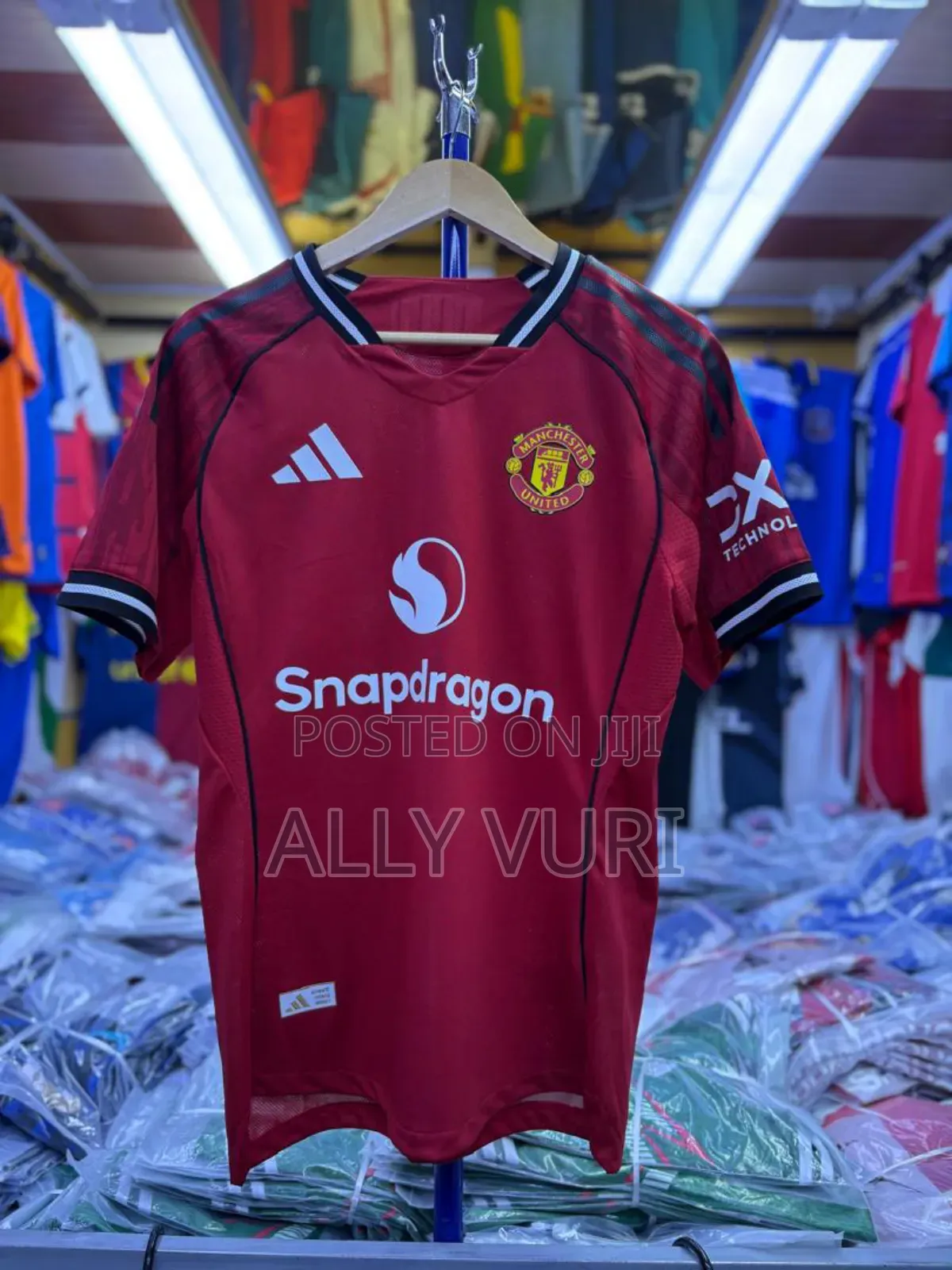 Man U and Chelsea Kits