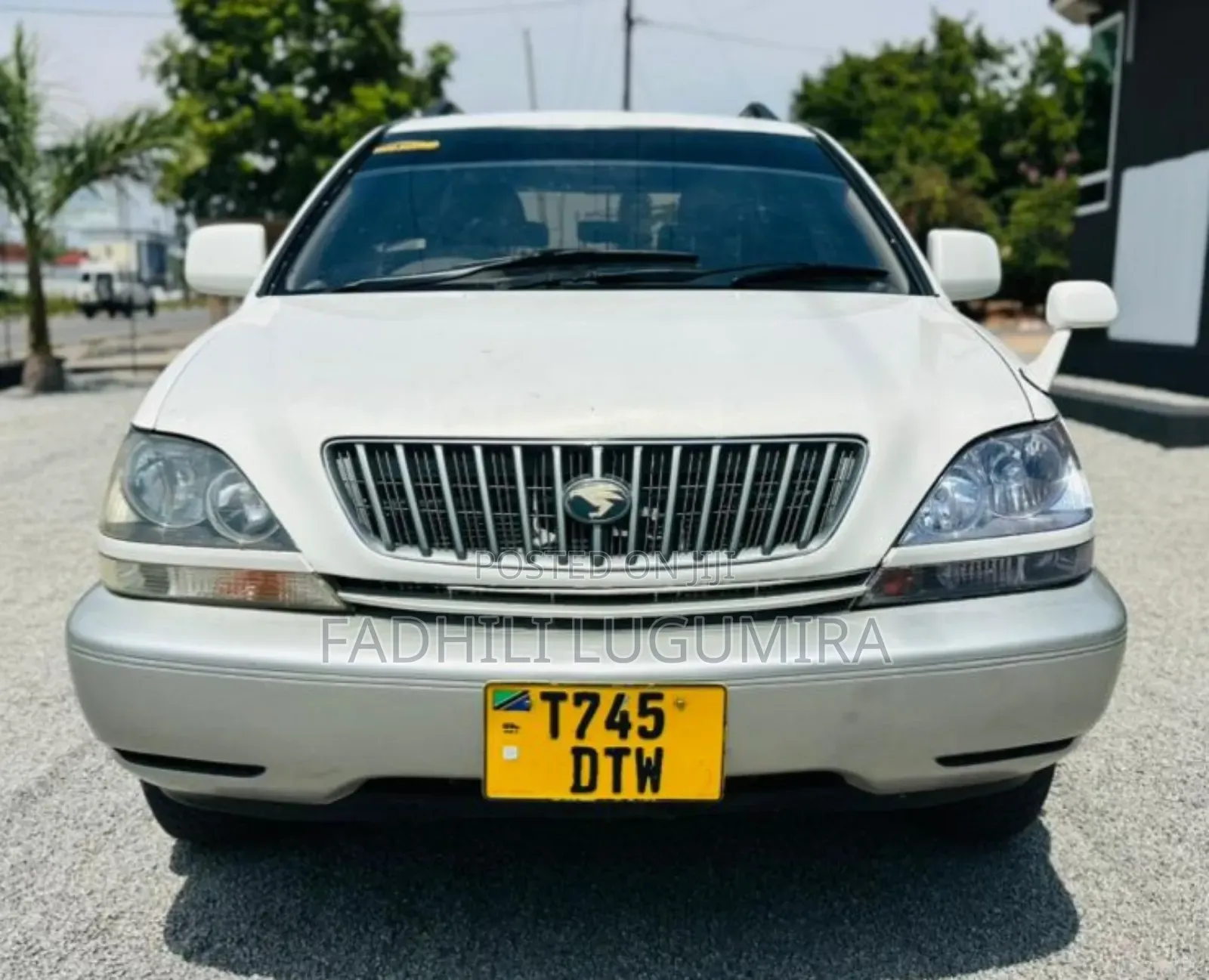 Toyota Harrier 2002 White