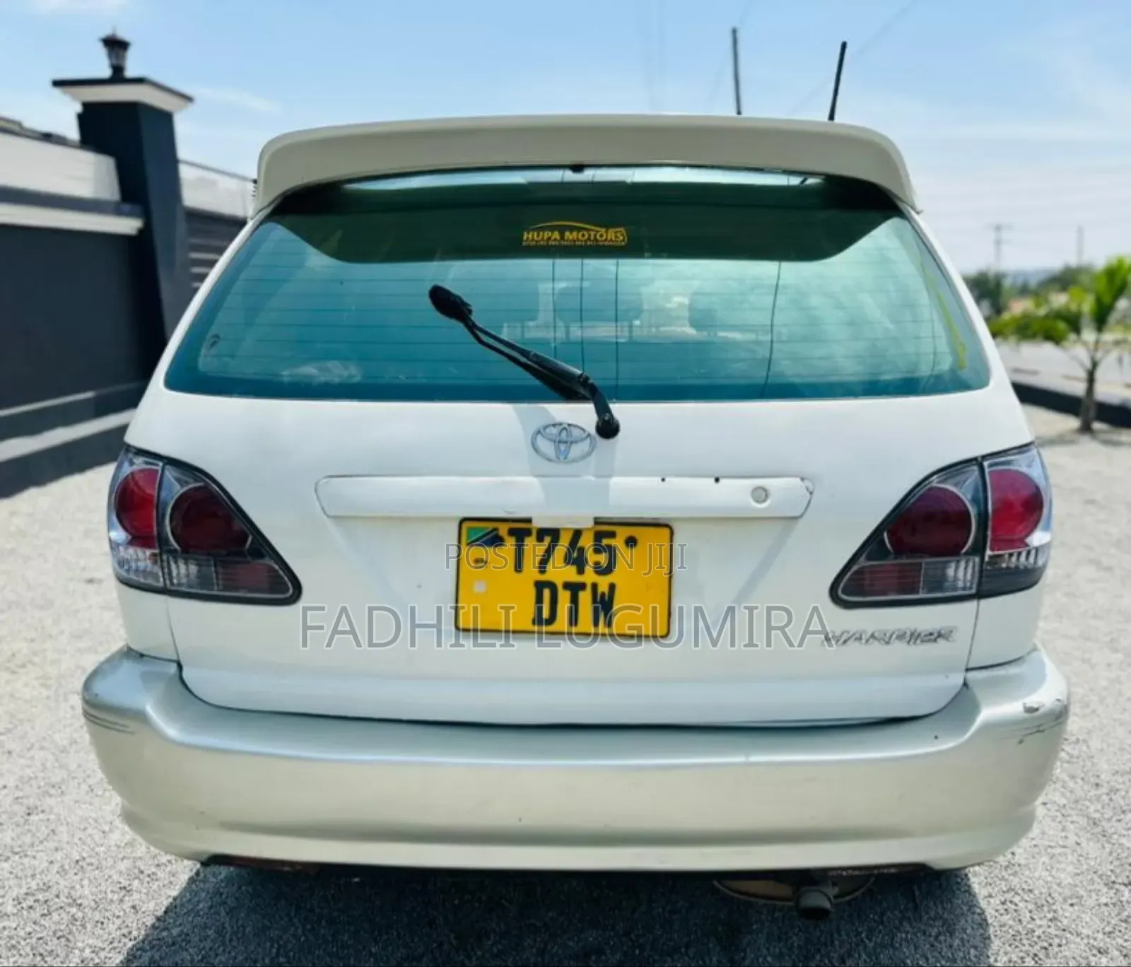 Toyota Harrier 2002 White