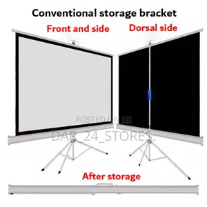 Projector Screen(200cmx200cm) With Tripod