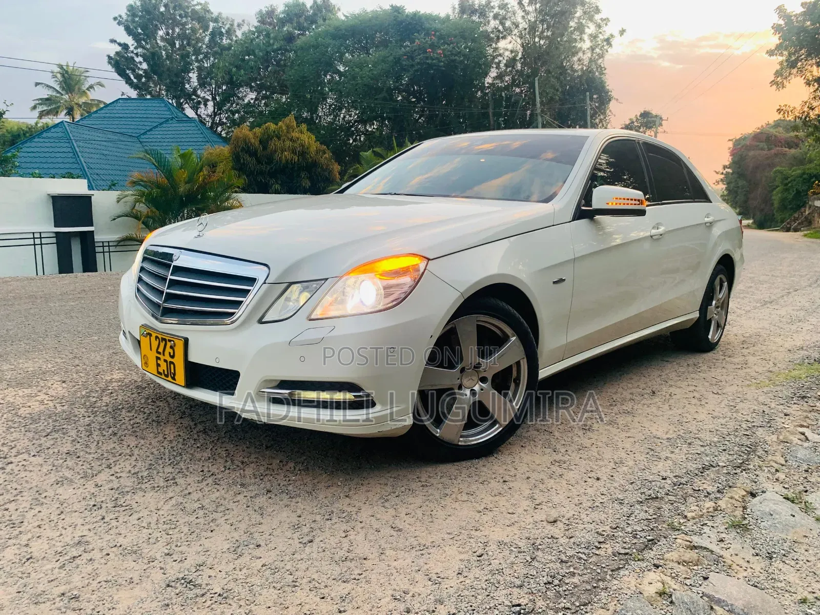 Mercedes-Benz E250 2011 White