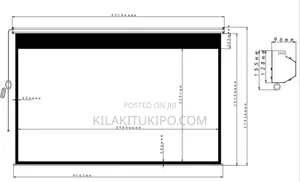 180 Inch" Silver Alr Electric Screen Projector