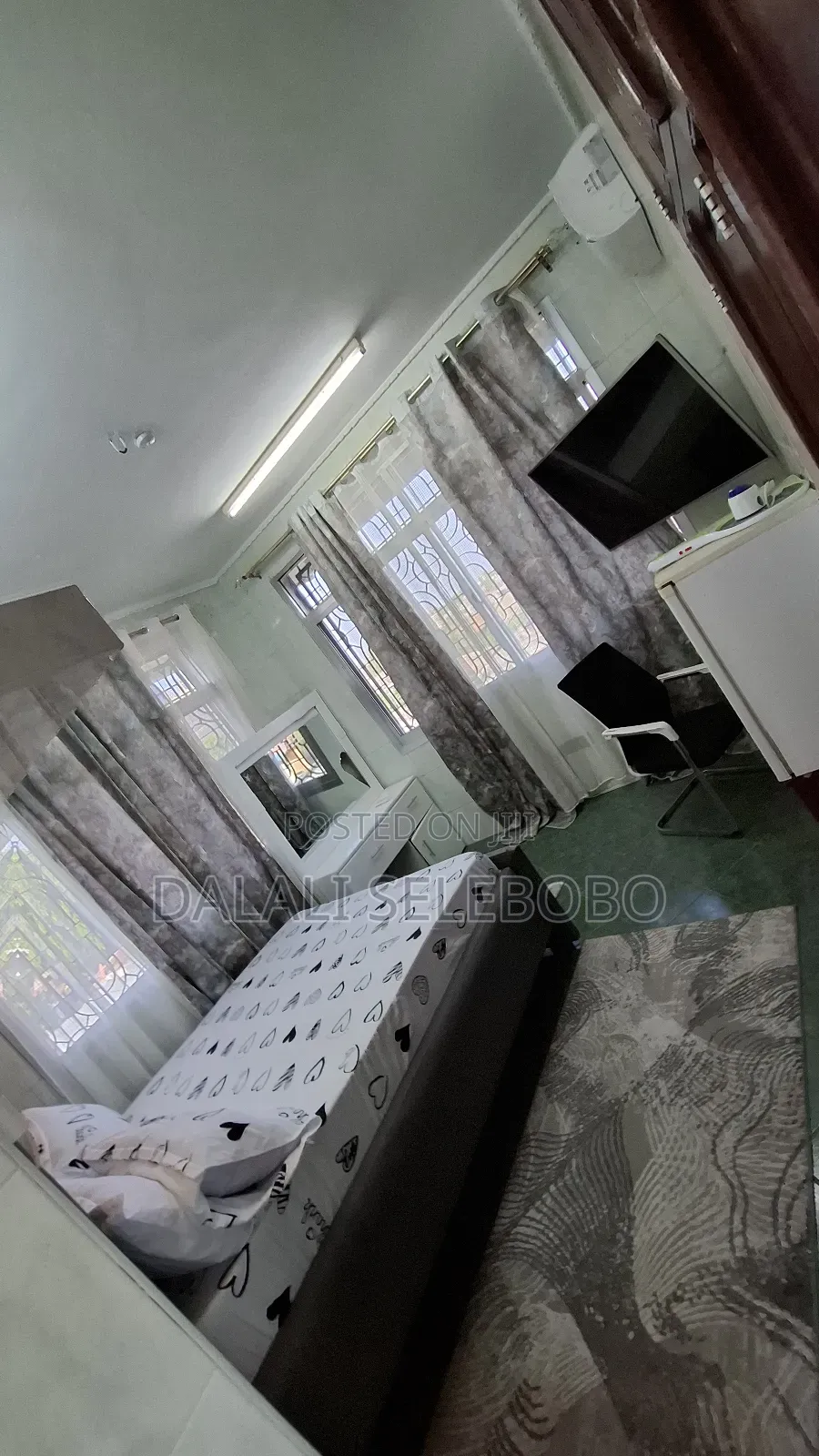 Furnished 1bdrm Bedsitter in Sinza Palestina for rent