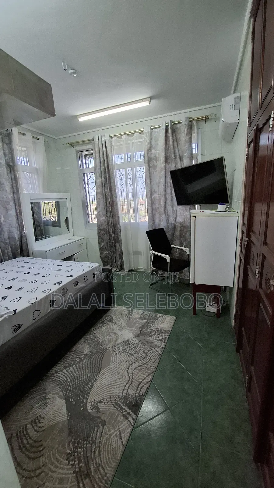 Furnished 1bdrm Bedsitter in Sinza Palestina for rent