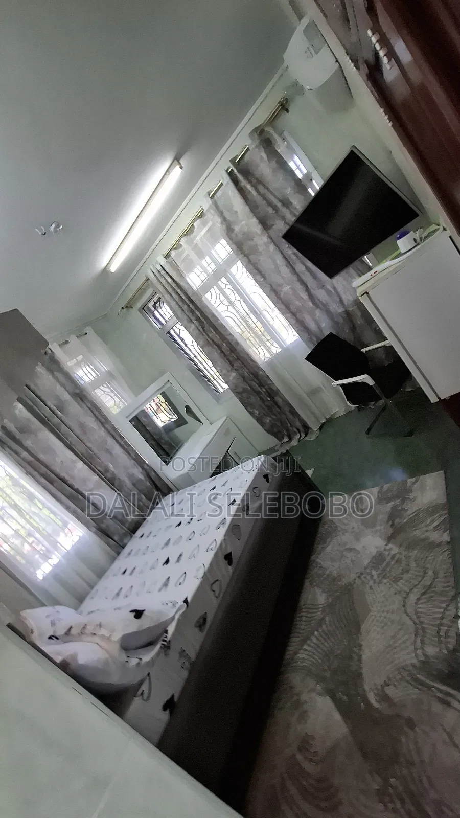 Furnished 1bdrm Bedsitter in Sinza Palestina for rent