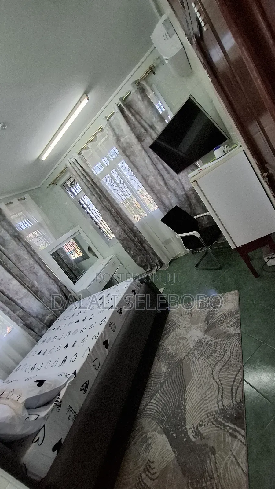 Furnished 1bdrm Bedsitter in Sinza Palestina for rent