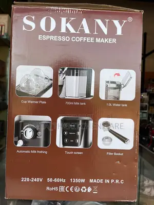 Sokany 3 in 1 Espresso Coffee Maker Sk-04027 1350w