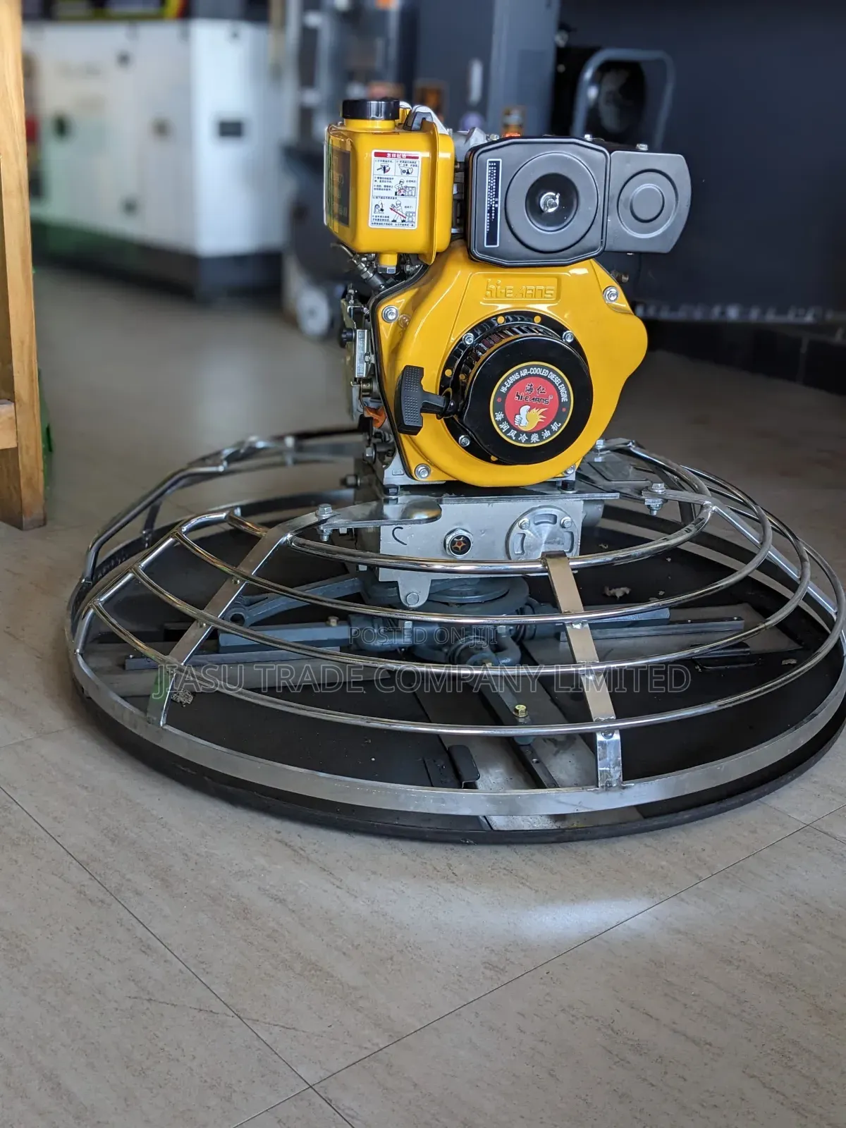 Diesel Power Trowel Machine