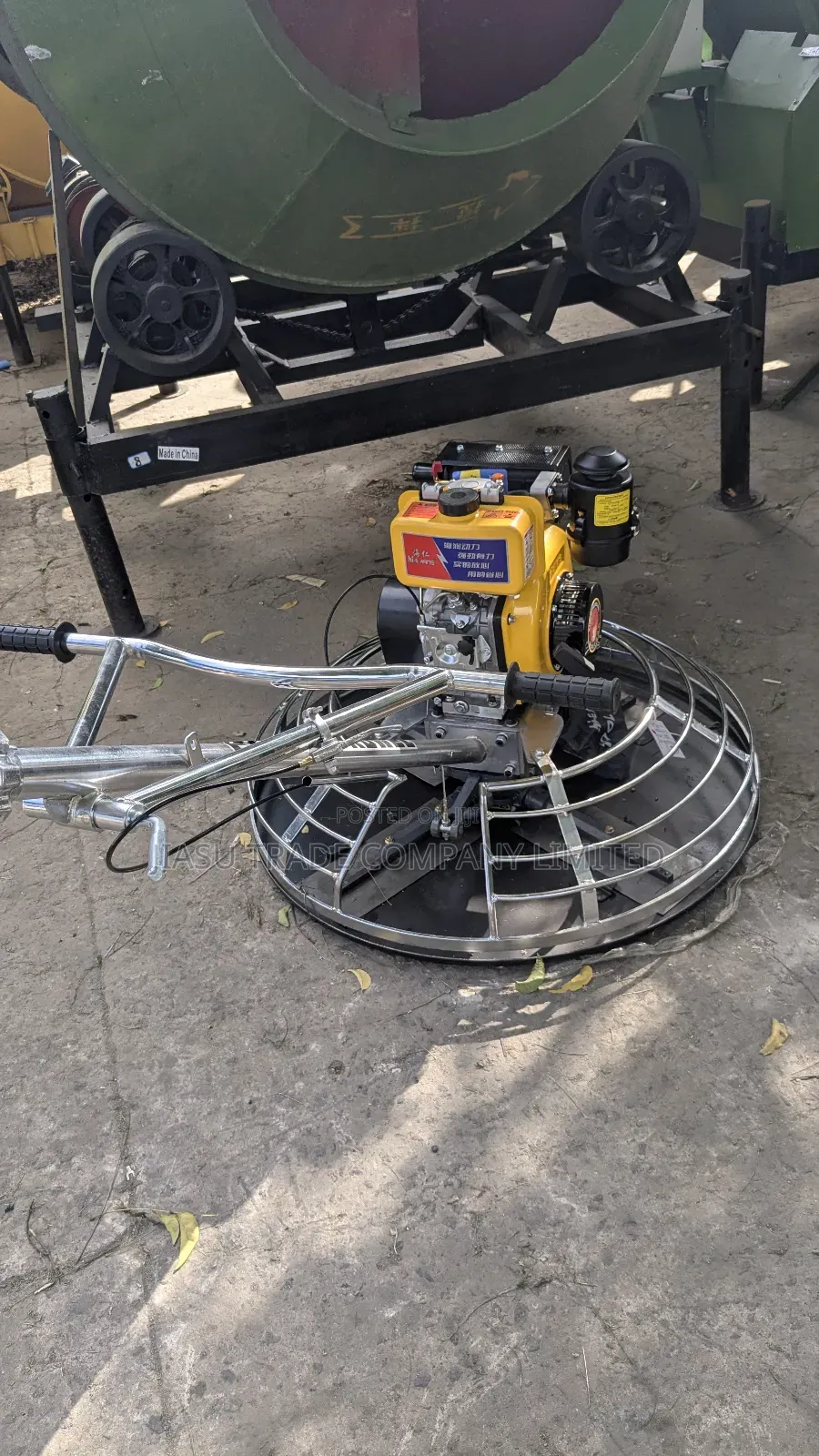 Diesel Power Trowel Machine
