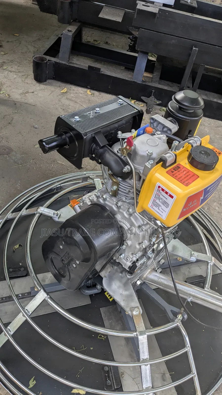 Diesel Power Trowel Machine