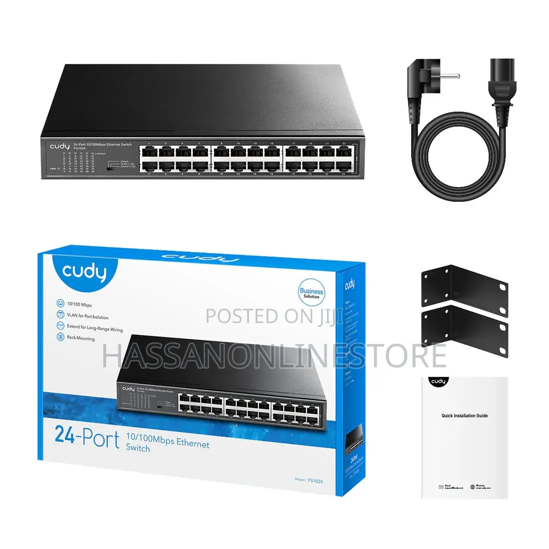 Cudy Fs1024 24-Port 10/100 MBPS Ethernet Switch