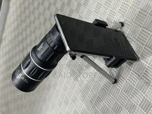 16x52 Hd Monocular Smartphone Telescope - With Tripod Phone Holder