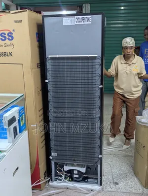 Fridge Ya Boss Ya Kioo Bs 268blk