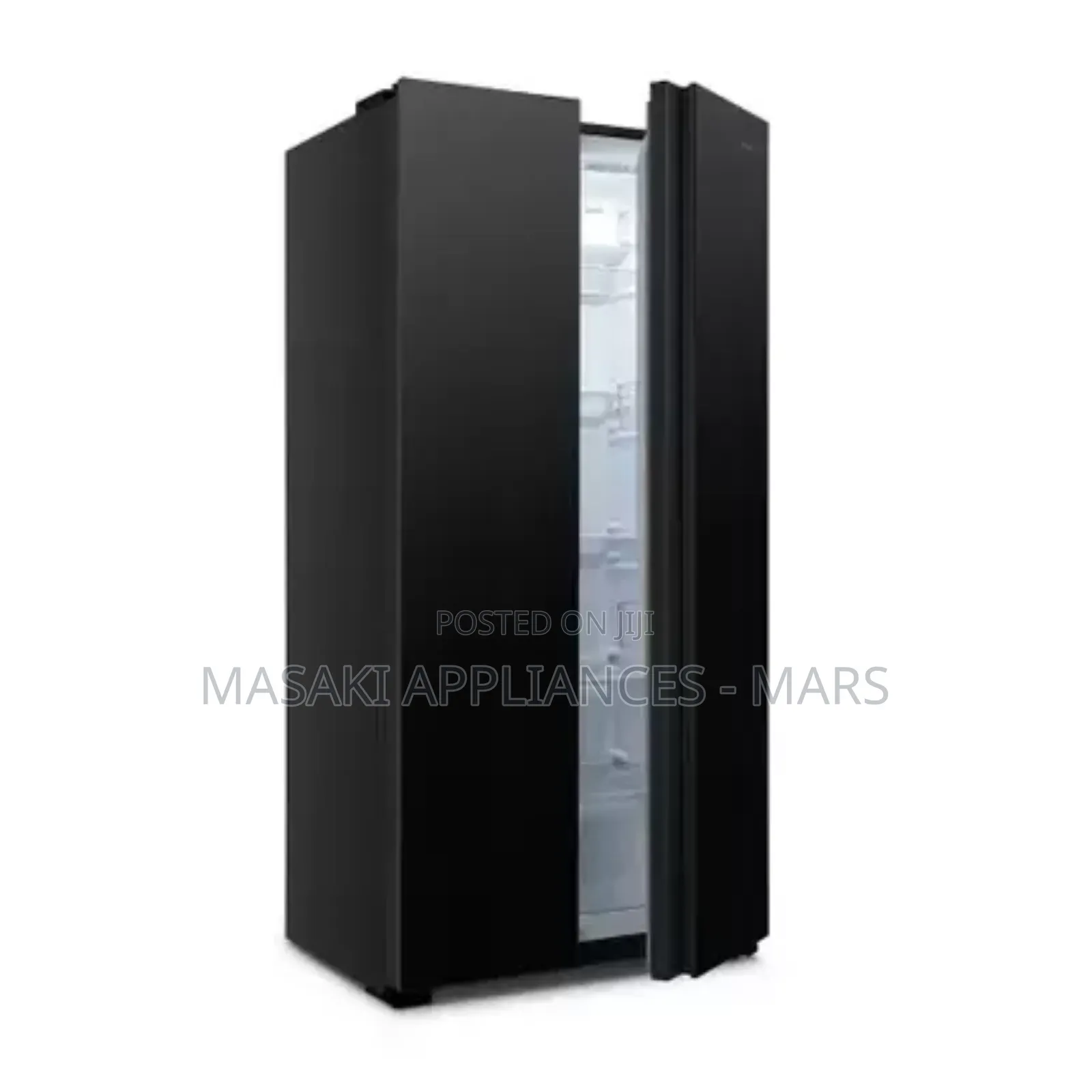 New!Hisense 468l Side by Side Refrigerator (Model No: Rs3n428nab)