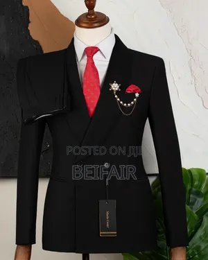 Black Double Button Suti