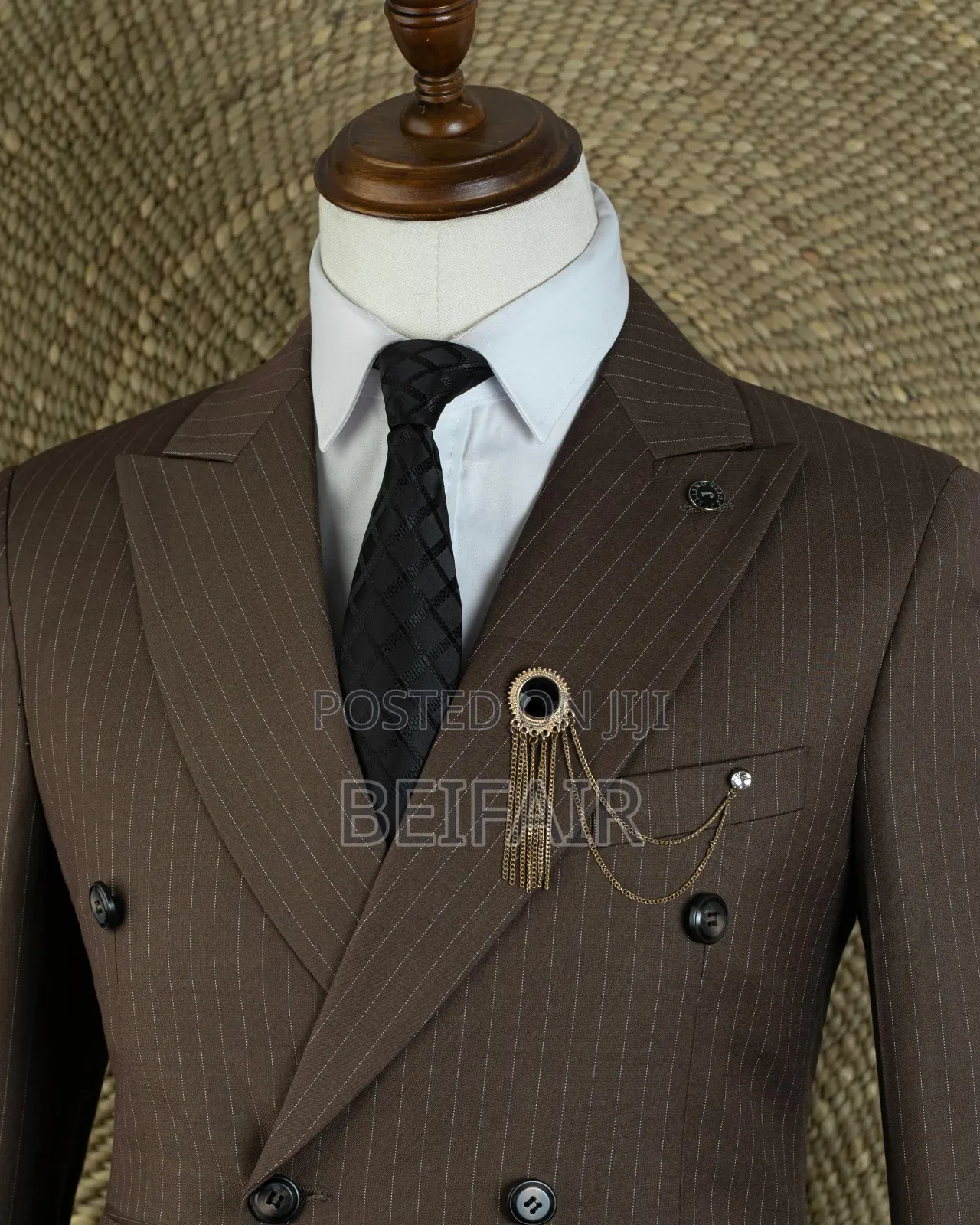 Deep Brown Suit