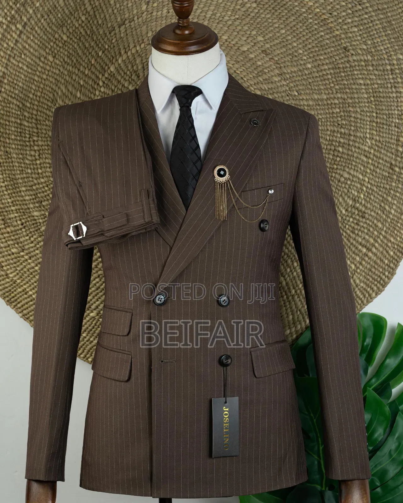 Deep Brown Suit