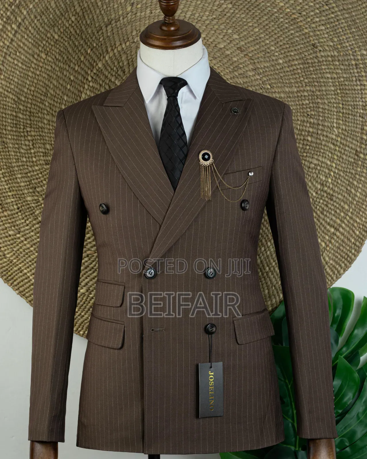 Deep Brown Suit