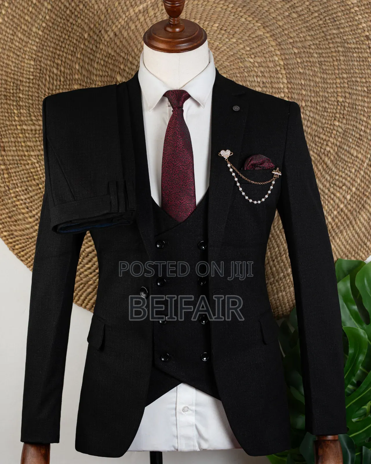 Deep Black Suit