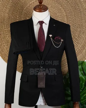 Deep Black Suit