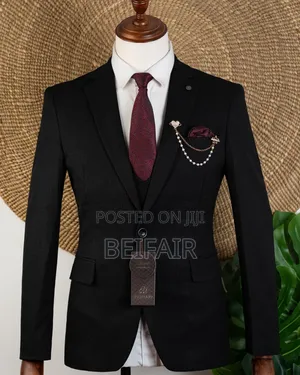 Deep Black Suit