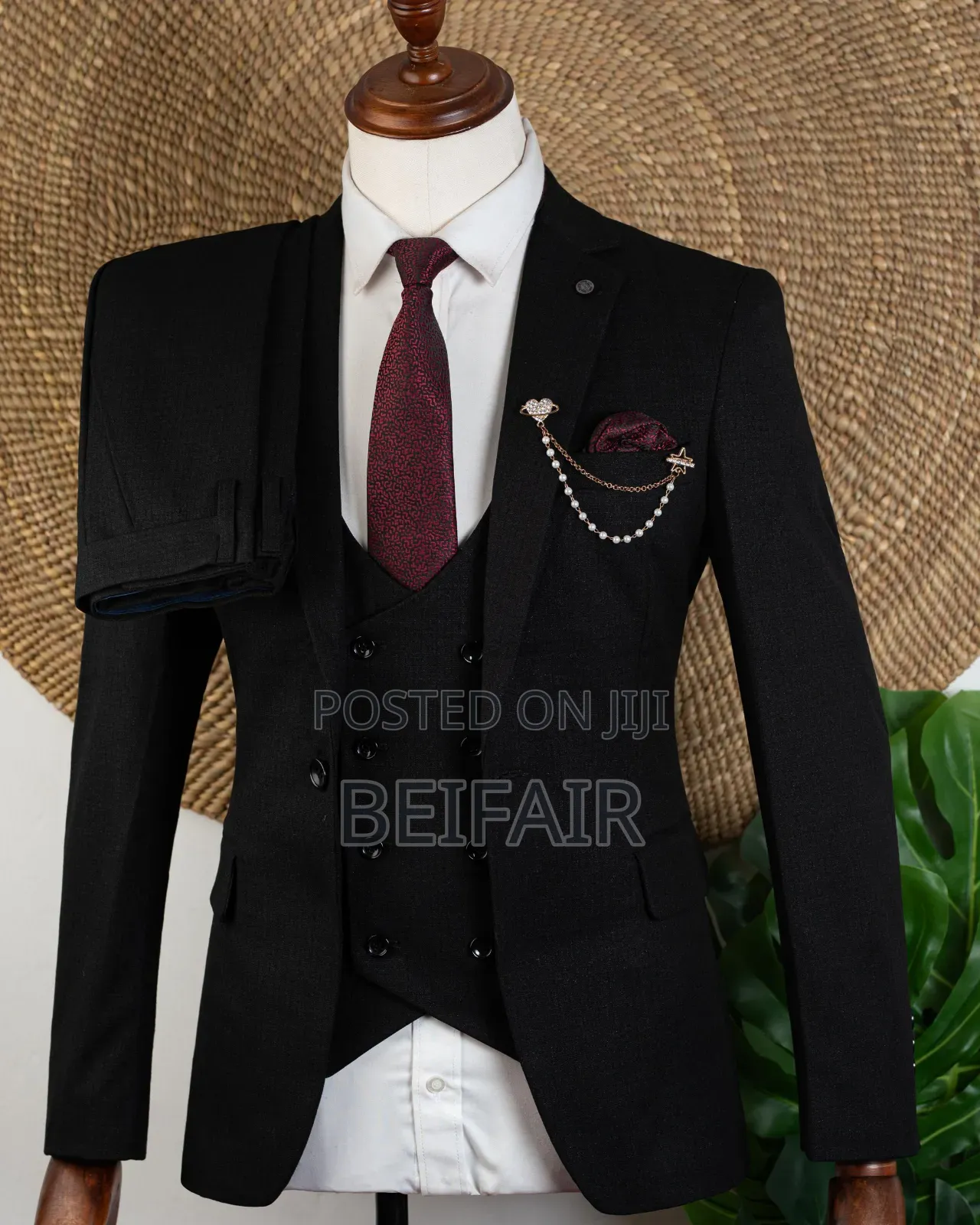 Deep Black Suit