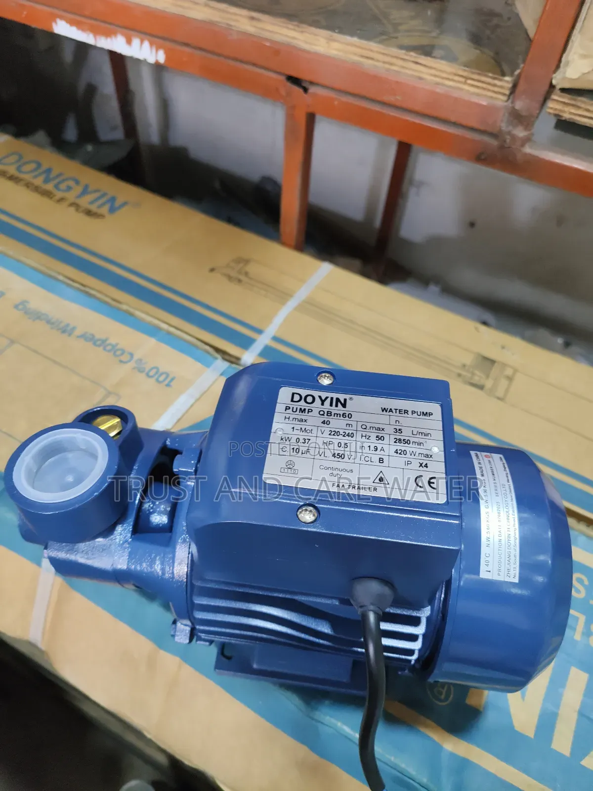 Doyin Surface Pump 0.5hp